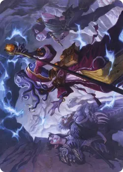 🧙True Polymorph 43/81 Art Series AFR D&D Adventures In Forgotten Realms MTG - Image 1