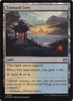 Tranquil Cove Tarkir Dragonstorm Foil #270 NM MTG - Image 1