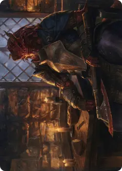 🧙Jaded Sell-Sword 47/81 Art Series AFR D&D Adventures In Forgotten Realms MTG - Image 1