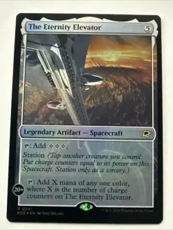 MTG The Eternity Elevator 0354 (Foil) Edge Of Eternities NM - Image 1