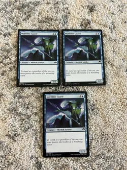 Mtg Maritime Guard Magic Origins #63 Regular Common NM x3 - Image 1