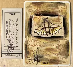 MTG ARTIST PROOF Antiquities Ornithopter Painted AP Sketch Art Amy WEBER Magic - Image 1