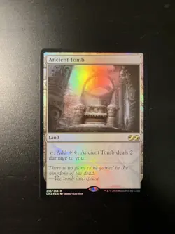 MTG Ancient Tomb Ultimate Masters Foil NM. - Image 1
