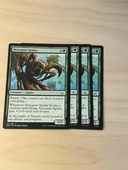 MTG -Netcaster Spider - Oath of the Gatewatch #137 - Playset (X4) - Image 1