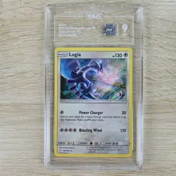 TAG 9 MINT Lugia 131/181 Holo Rare Team Up Holographic Nintendo Pokemon Card - Image 1
