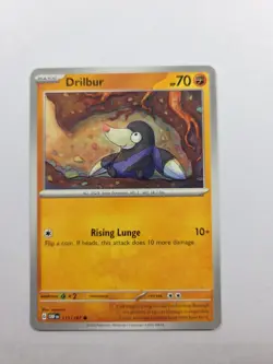 Drilbut 111/197 Obsidian Flames OBF Non Holo Common Near Mint Pokemon Tcg - Image 1