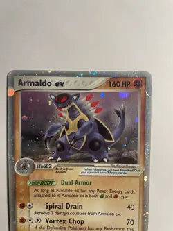 Armaldo ex 84/92 EX Legend Maker Holo Rare Pokemon Ruby & Sapphire Vintage HP - Image 2