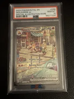 2023 Pokemon Pal En-Paldea Evolved #258 Skeledirge EX PSA 10 Gem Mint - Image 1