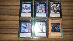 Yugioh XYZ And Fusion Collection Of 199 Cards With Binder - Image 1