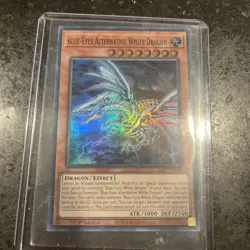 Yugioh Blue-Eyes Alternative Dragon - RA02 - Super Rare Ships Same Day - Image 2