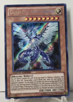Galaxy-Eyes Photon Dragon CT08-EN003 Secret Rare Limited Edition Yugioh TCG - Image 1