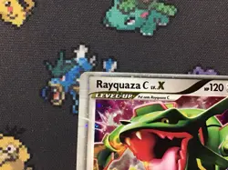 Pokemon TCG Rayquaza LV. X DP47 Black Star Promo Pokemon Card - Image 2