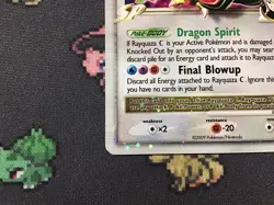 Pokemon TCG Rayquaza LV. X DP47 Black Star Promo Pokemon Card - Image 4