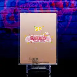 Noelle Waifu Trading Card SP Glitter Framed Low Genshin Impact Peach Party - Image 4