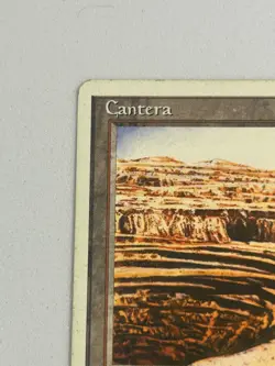 Strip Mine (Cantera) - Spanish 4th Ed. 1995 - MTG, Magic the Gathering card [LP] - Image 2
