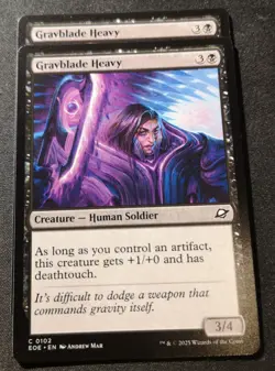 Gravblade Heavy X2 - EOE - MTG - EN - NM - 0102 - Image 1