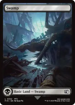 Swamp (0302) - Near Mint MTG Universes Beyond: FINAL FANTASY - Image 1