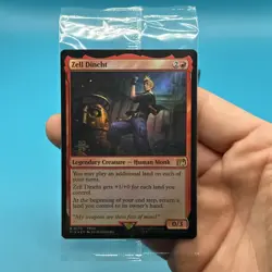 MTG Final Fantasy Zell Dincht #170 Prerelease Foil Sealed - Image 3