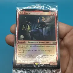 MTG Final Fantasy Zell Dincht #170 Prerelease Foil Sealed - Image 5