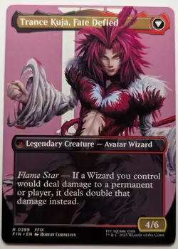 KUJA, GENOME SORCERER Borderless - Final Fantasy MTG Magic: the Gathering - Image 2