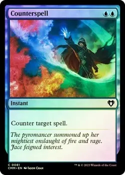 Counterspell Foil Commander Masters NM MTG - Image 1