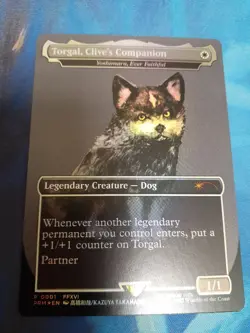 MTG Torgal Clive s Companion Yoshimaru Ever Faithful English foil promo - Image 1