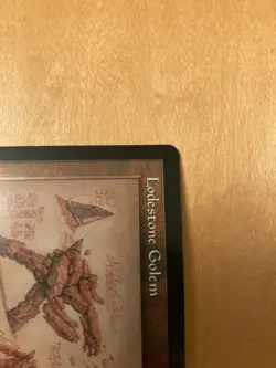 BRO Lodestone Golem English FOIL 1 card mtg Double Rainbow Serial Number EN Brot - Image 2