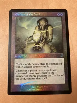 TSR Chalice of the Void EN FOIL 1 card Old Frame Remastered MTG - Image 1