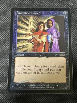 MTG Judge Reward Vampiric Tutor Promo Foil English 1 Piece - Image 1