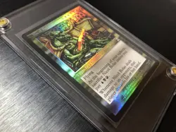 Nicol Bolas Foil Time Spiral (TSP) Near Mint Condition with Display Case MTG Mag - Image 1