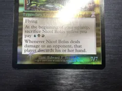 Nicol Bolas Foil Time Spiral (TSP) Near Mint Condition with Display Case MTG Mag - Image 4