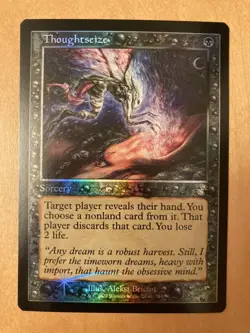 TSR Thoughtseize Old Frame English FOIL 1 Piece MTG - Image 1