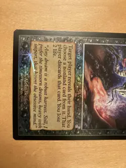 TSR Thoughtseize Old Frame English FOIL 1 Piece MTG - Image 3