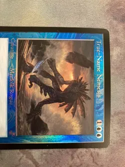 TSR True Name Nemesis FOIL one Time Spiral Old Frame mtg true name nemesis Engli - Image 2