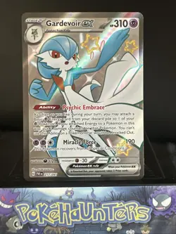 Pokemon Card Gardevoir ex 217/091 Paldean Fates Shiny Ultra Rare Near Mint - Image 1