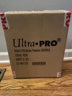 Sealed Ultra PRO Greninja Pokemon TCG 9 Pocket Pro Binder 360 Cards x6 in Box - Image 2