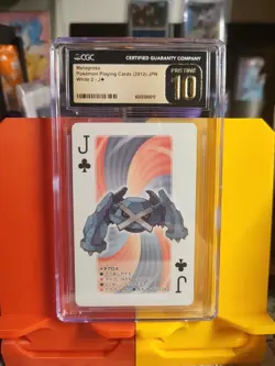 2012 Pokemon Playing Cards Japanese Metagross CGC PRISTINE 10 - Image 1