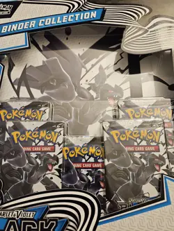 Pokemon Black Bolt Binder Collection Sealed - Image 1