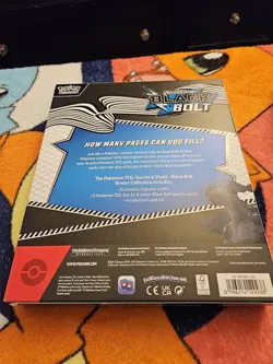 Pokemon Black Bolt Binder Collection Sealed - Image 4
