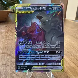Mega Sableye & Tyranitar GX 126/236 - Pokemon Sun Moon Unified Minds Tag Team - Image 1