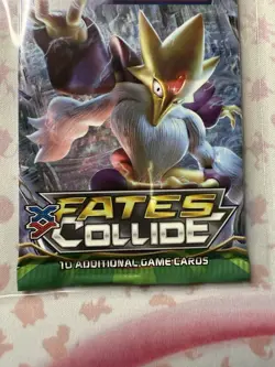 4x Pokemon XY Fates Collide Booster Packs Complete Art Set Sealed Brand New - Image 5