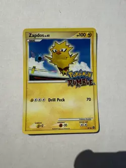Pokemon Rumble Zapdos 8/16 Stamped Promo Card - Image 1
