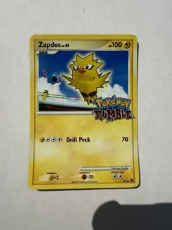 Pokemon Rumble Zapdos 8/16 Stamped Promo Card - Image 2