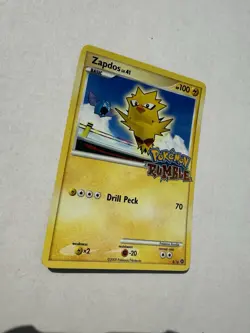 Pokemon Rumble Zapdos 8/16 Stamped Promo Card - Image 3