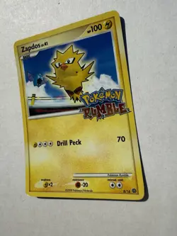 Pokemon Rumble Zapdos 8/16 Stamped Promo Card - Image 4