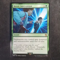 Heroic Intervention - UB: Doctor Who (MTG) - Image 1