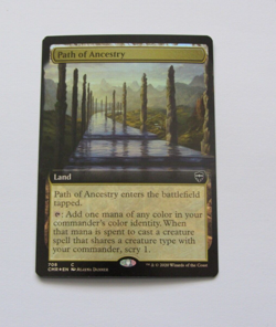 Path of Ancestry - magic the gathering mtg Extended Art Foil NM - Image 1