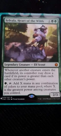 Selvala, Heart Of The Wilds - Commander Masters -MTG - NM - Image 1