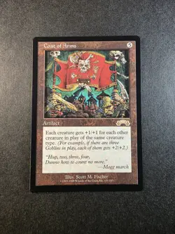 Coat of Arms Exodus MTG Magic the Gathering 1998 - Image 1