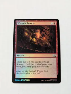 Wrenn's Resolve March of the Machine Foil - Image 1